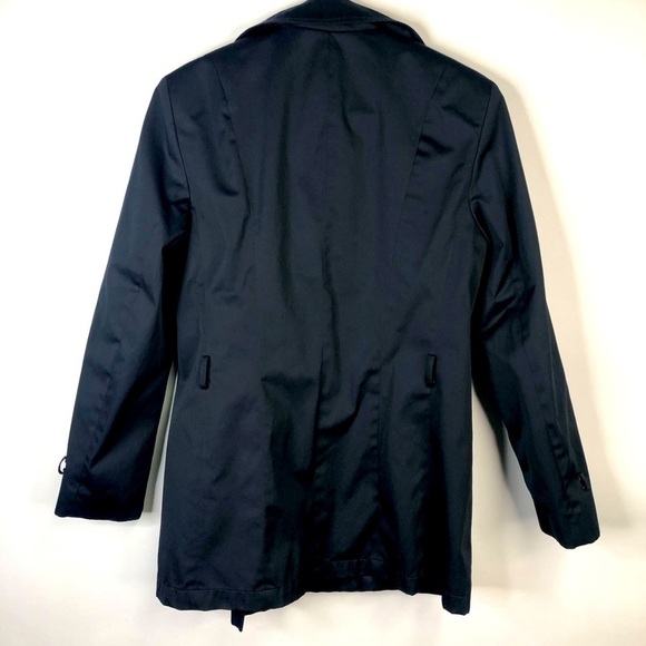 Gallery Navy Blue collared mid weight jacket small - Picture 6 of 10